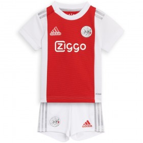 Koszulka Ajax Amsterdam Dziecięcy Domowe Stroje Piłkarskie 2021/22 Krótki Rękaw